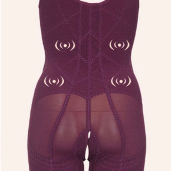 Women Magnetic Therapy Open File Shaperwear Tummy Thighs Control Body Lifting - Picture 7 of 11